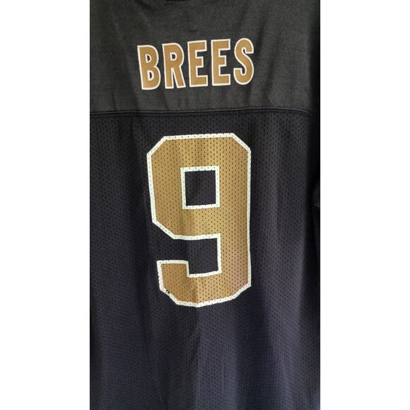 New Orleans Saints Drew Brees #9 Football Jersey Youth Size Large (14-16) - Picture 4 of 7